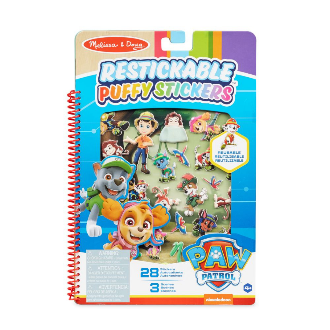 Melissa & Doug Psi Patrol Naklejki wypukłe wielokrotne Safari