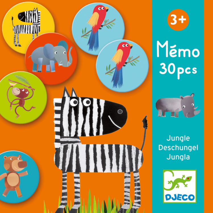 Djeco Gra pamięciowa DŻUNGLA