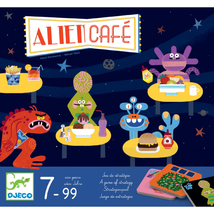 Djeco Gra planszowa ALIEN CAFE
