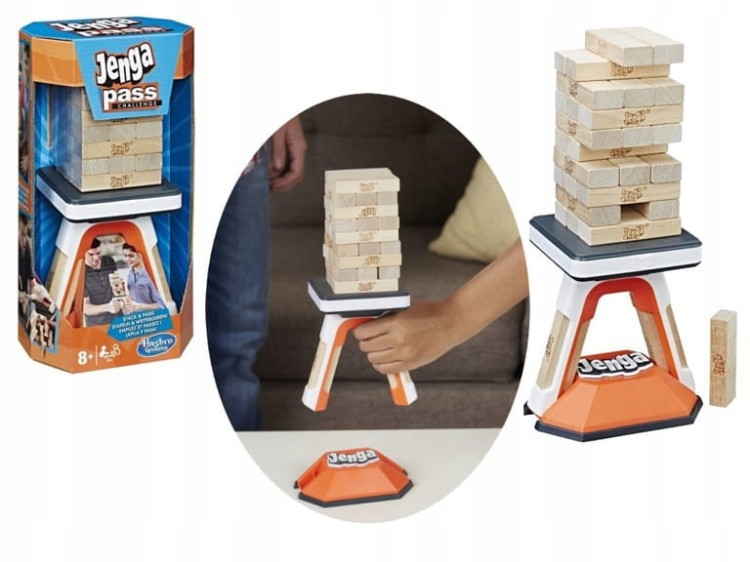 Gra Zręcznościowa Jenga Pass Challenge E0585