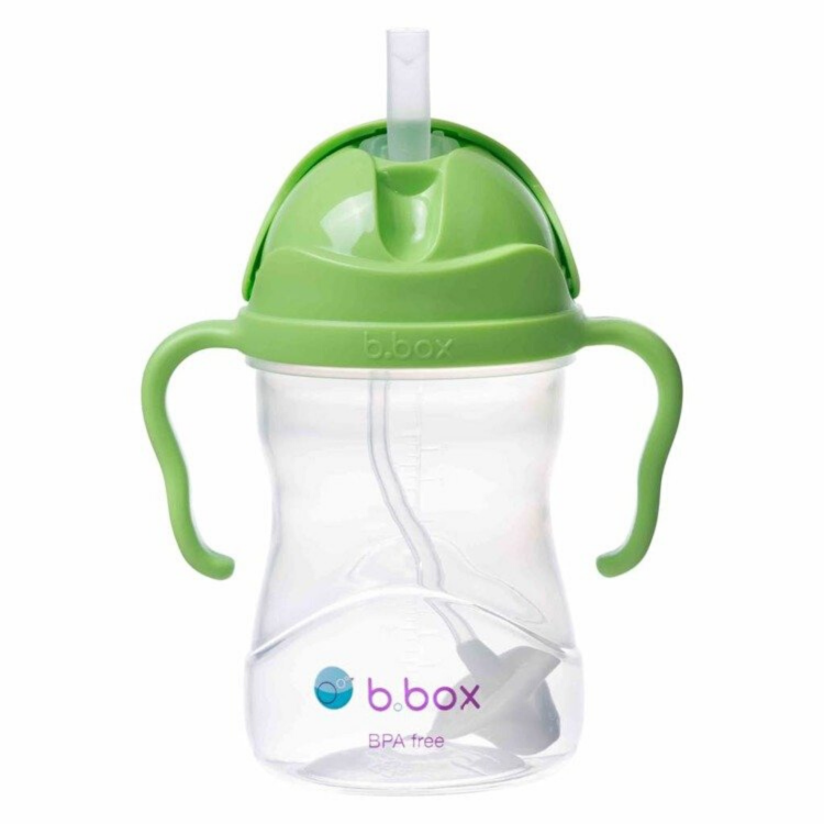 B.BOX Bidon ze słomką 240 ml Jabłkowy