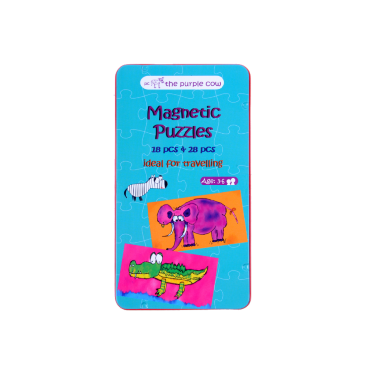 The Purple Cow Gra magnetyczna Puzzle