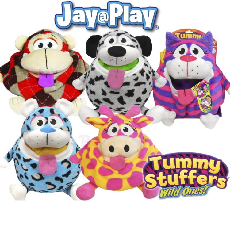 TUMMY STUFFERS pluszowy kosz na zabawki, maskotka