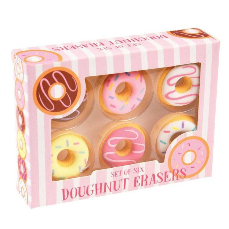 Rex London Gumki do zmazywania Donut 6 szt.