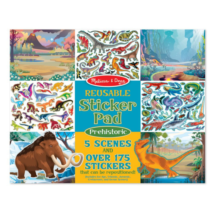Melissa &amp; Doug Naklejki wielokrotnego użytku Świat prehistoryczny (1).png