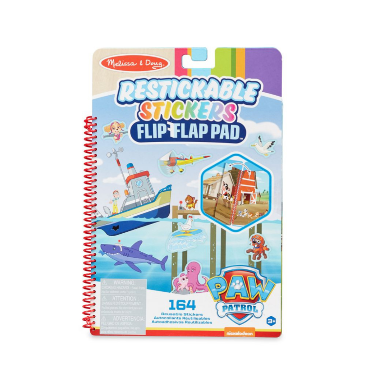 Melissa &amp; Doug Psi Patrol Naklejki wielokrotne Misje w zatoce (1).png