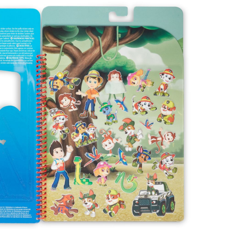 Melissa &amp; Doug Psi Patrol Naklejki wypukłe wielokrotne Safari (8).png