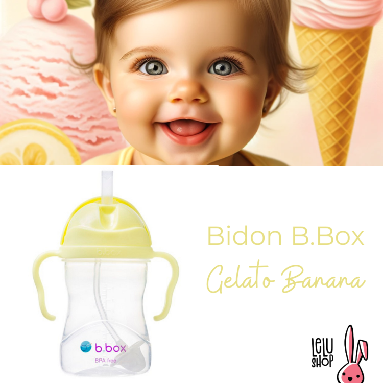 8-B.BOX Bidon ze słomką 240 mlpng