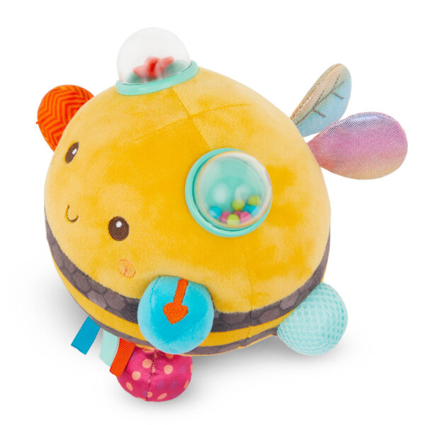 Szeleszczące skrzydełka pszczółki B.Toys Fuzzy Buzzy Bee.