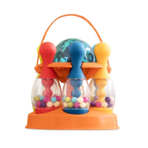 Kręgle dla dzieci B.Toys Let’s Go Bowling z kulą i stojakiem