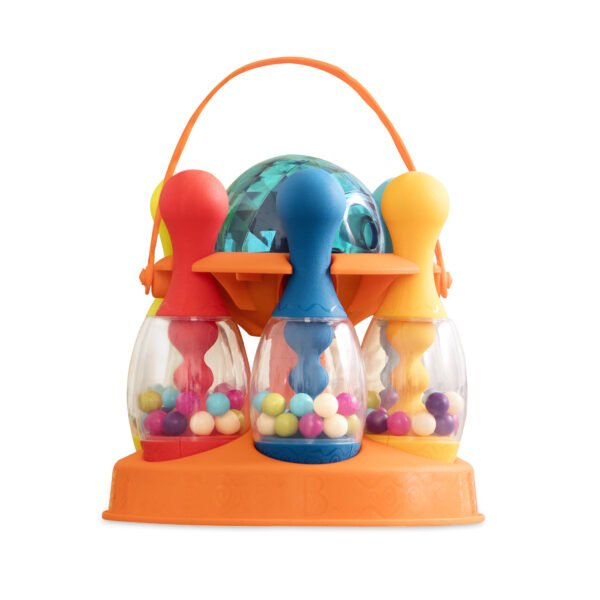 Kręgle dla dzieci B.Toys Let’s Go Bowling z kulą i stojakiem