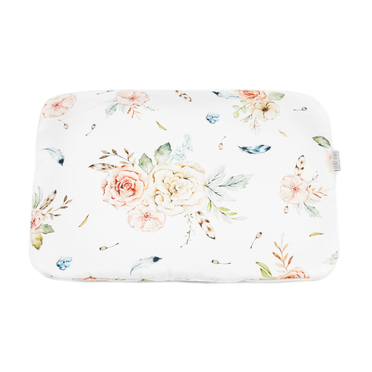Qbana Mama Poduszka bambusowa VINTAGE FLOWERS 40x60 (1).png