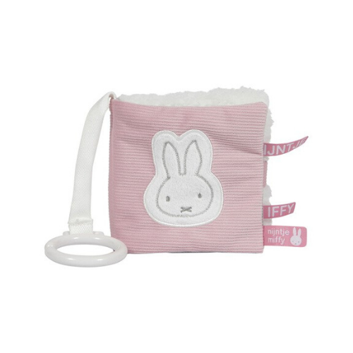 Tiamo Miffy Książeczka aktywizująca sensoryczna różowa