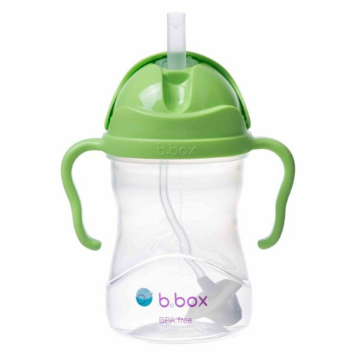 B.BOX Bidon ze słomką 240 ml Jabłkowy