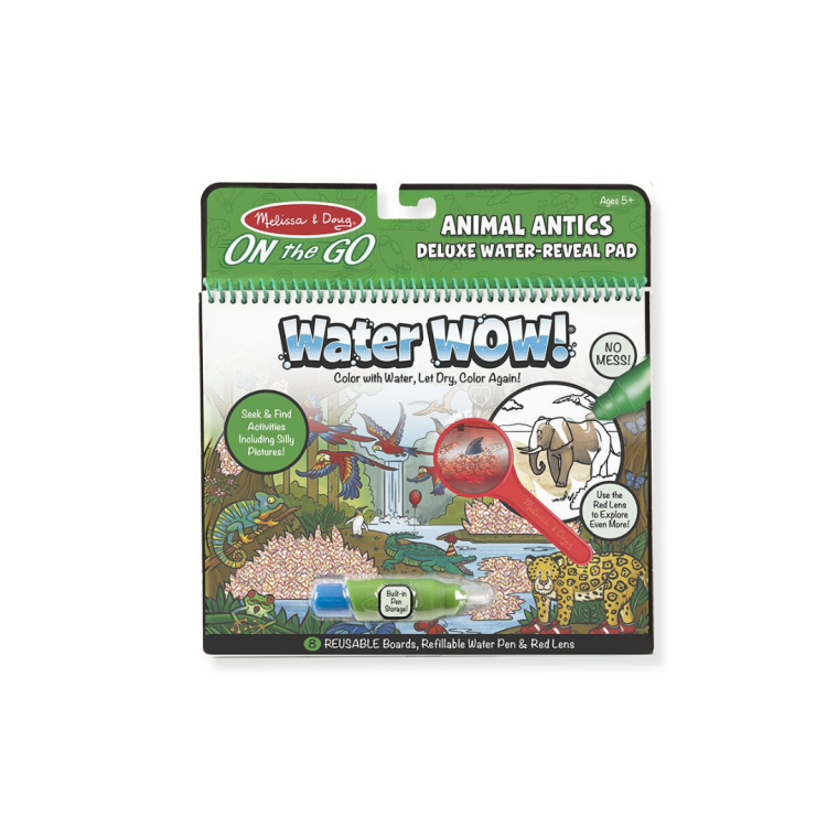 1-Melissa & Doug Kolorowanka wodna Zestaw DeLuxe z lupą Świat zwierząt.png