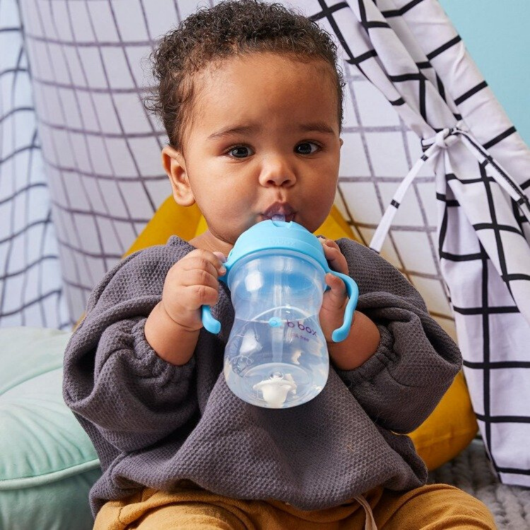 B.BOX Bidon ze słomką 240 ml Różowy granat (8).png