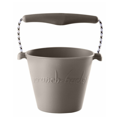 1-Funkit World Składane wiaderko do wody i piasku Scrunch Bucket Szary.png