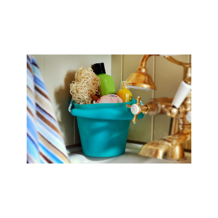11-Funkit World Składane wiaderko do wody i piasku Scrunch Bucket Rust.png
