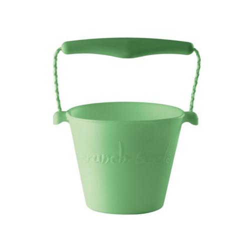 Funkit World Składane wiaderko do wody i piasku Scrunch Bucket Pastelowy zielony (1).png