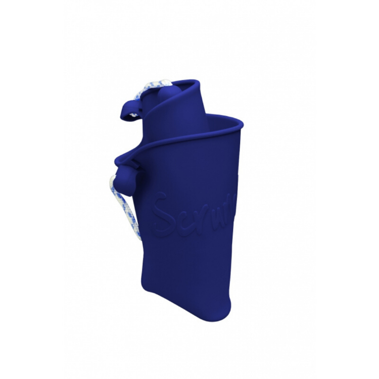 Funkit World Składane wiaderko do wody i piasku Scrunch Bucket Granatowy (2).png