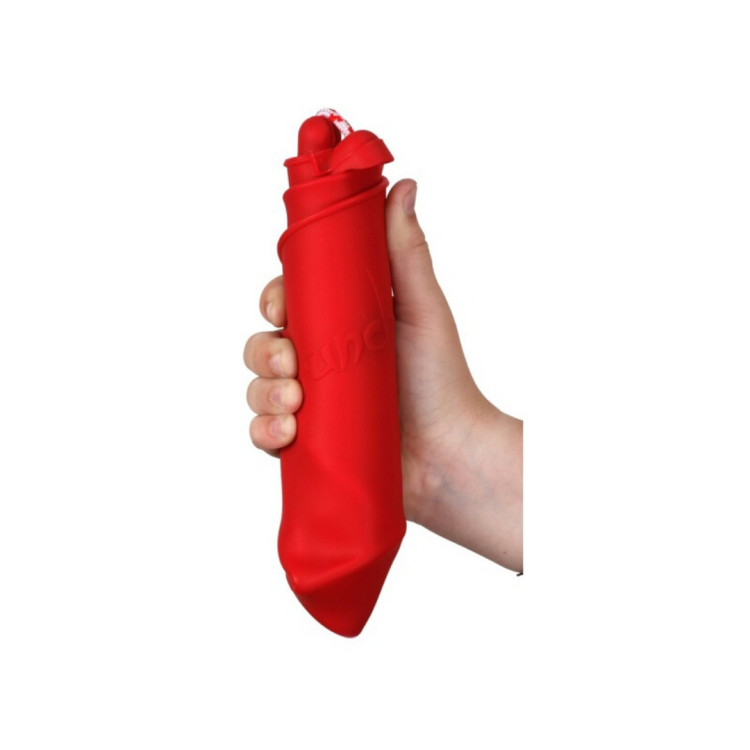 Funkit World Składane wiaderko do wody i piasku Scrunch Bucket Czerwony (2).png