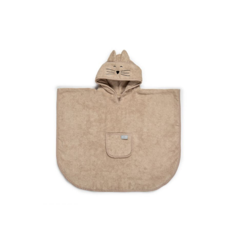MEMI Bambusowe poncho kąpielowe Sand (1).png