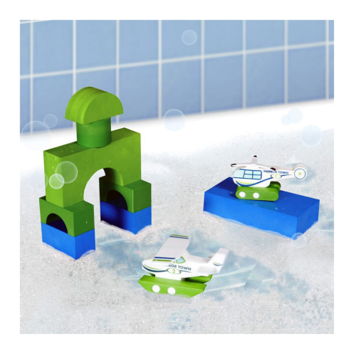 BathBlocks Zabawka do kąpieli Odrzutowiec i helikopter 10 elementów (1).png