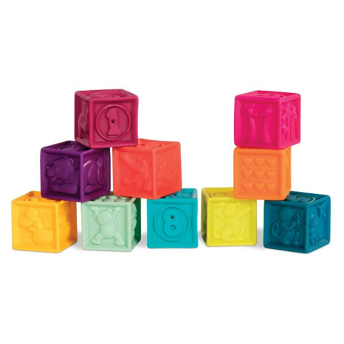 B. Toys Elemenosqueeze B. Baby Klocki miękkie zestaw duży (7).png