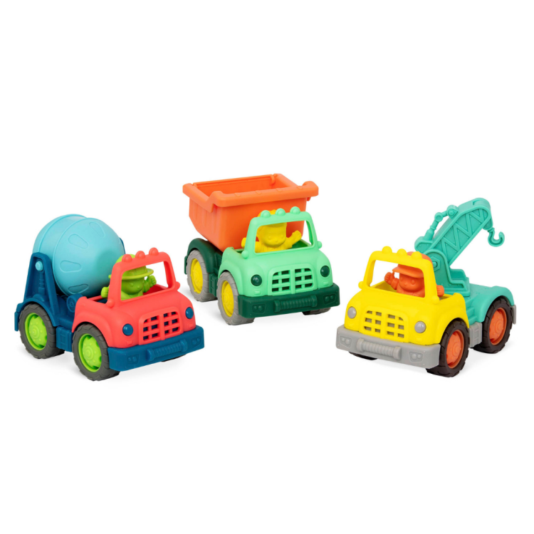 B. Toys Zestaw 3 małych samochodów budowlanych z kierowcami Construction vehicles (3).png